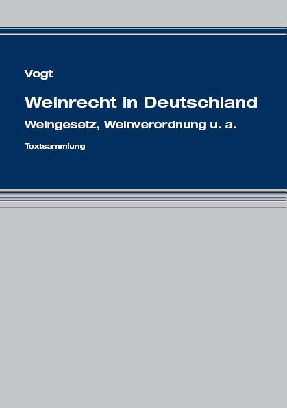Weinrecht in Deutschland
