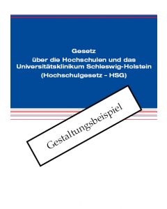 Gesetz über die Hochschulen und das Universitätsklinikum Schleswig-Holstein (Hochschulgesetz - HSG)